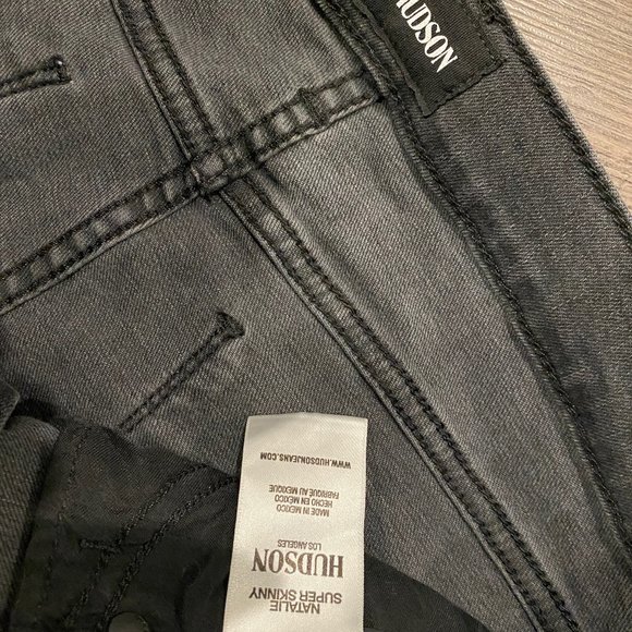 Hudson Midrise Natalie Super Skinny Ankle Jeans - Picture 6 of 7